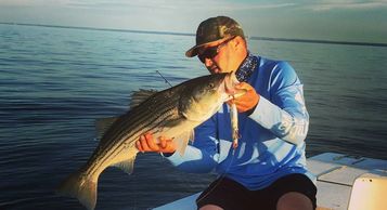 Light Tackle Topwater Stripers
