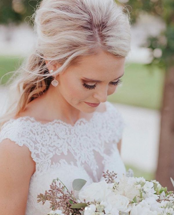 Beautiful bride on wedding day