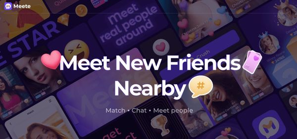 App to meet new friends nearby through chat and match features.