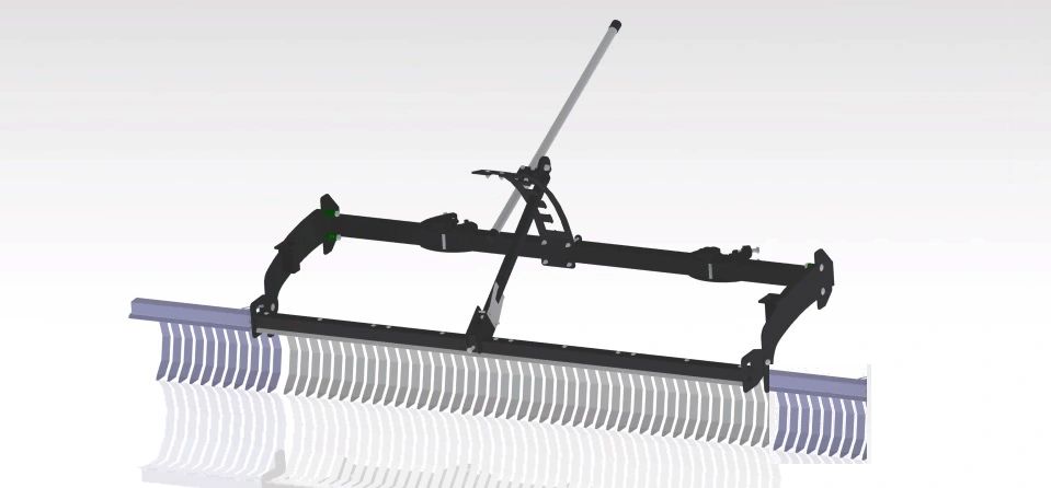 RAKE II STATIONARY RAKE WITH EXTENSIONS