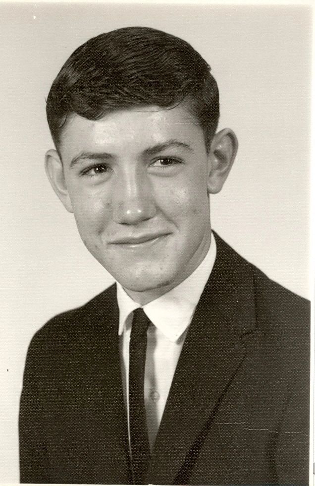 Dallas Burton graduates from Chase County High School in May 1968