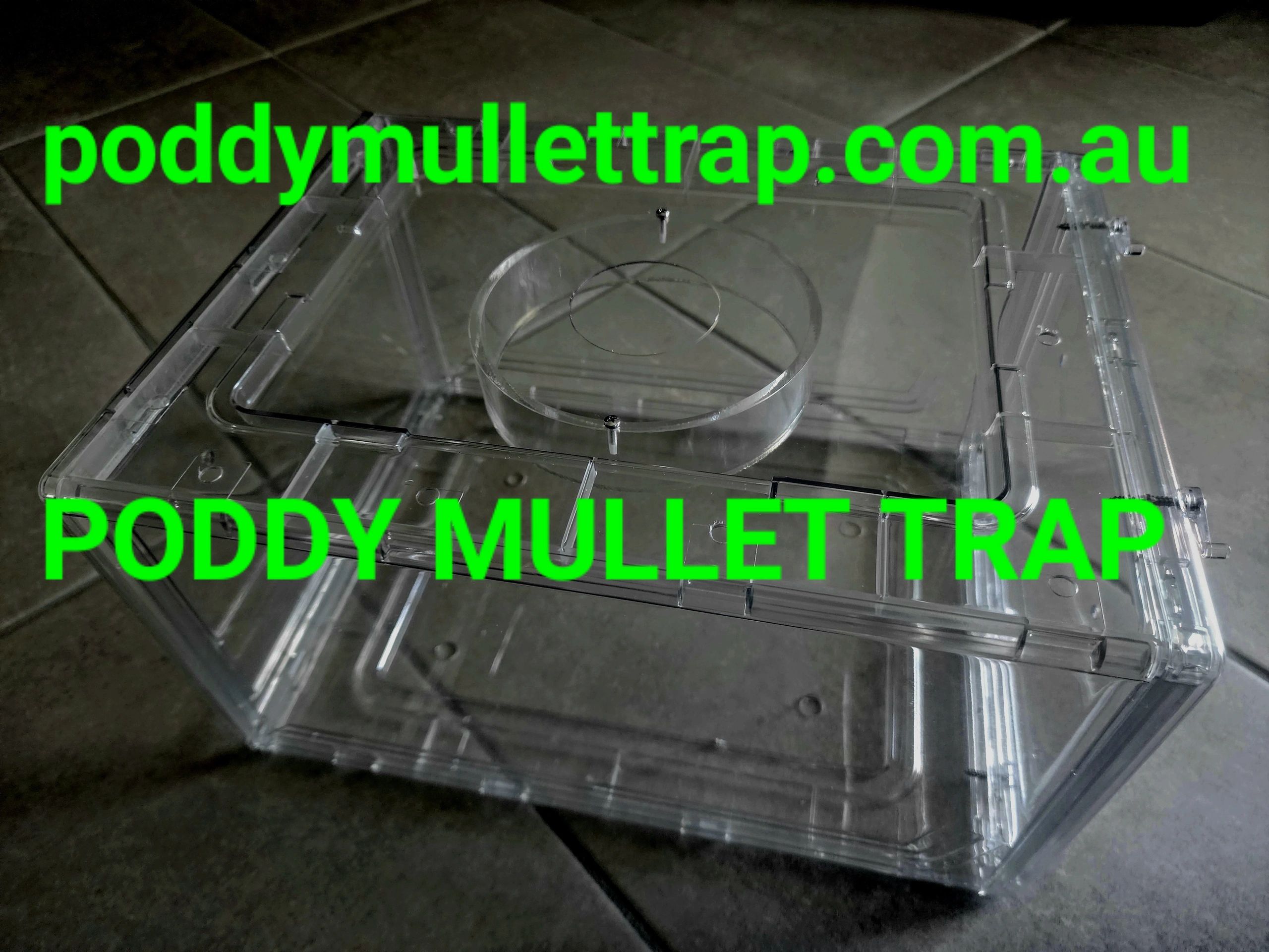 Poddy Mullet Trap - Live Baiting for Successful Fishing