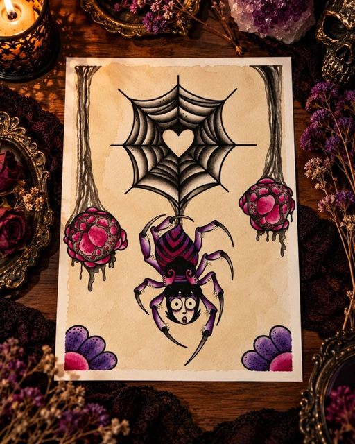 Spider Lydia Art-Prints