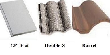 Tile roofs vary in materials and profiles which make roof cleaning a challenge