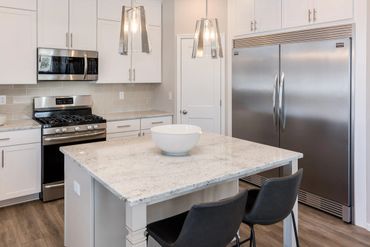Luxurious all refrigerator and freezer combination.