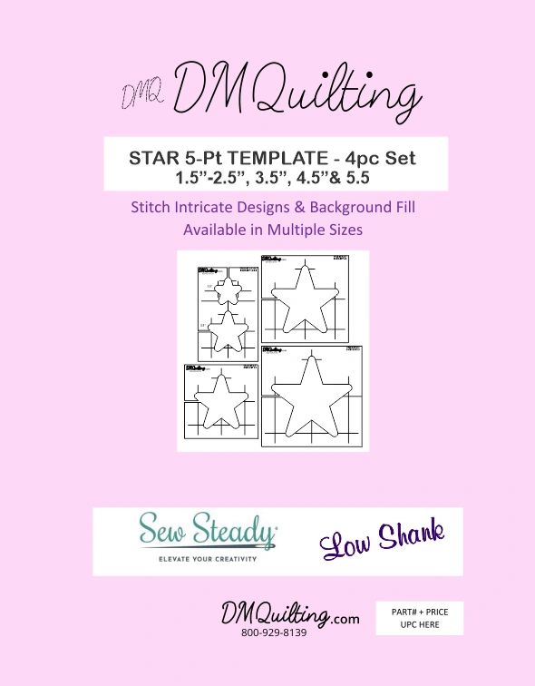 DM Quilting - Winding Way Templates