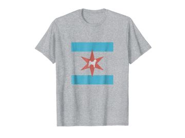 Chicago Flag Shiba Inu