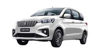 Maruti Ertiga MPV with ample luggage space and AC comfort, perfect for family or group outstation 