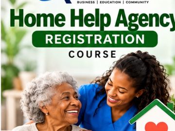 Home Help Agency registration course promotion.