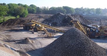 Concrete Recycling is very important.  It reduces huge amounts of pollution by reusing materials    