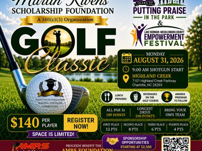 Registration: https://givebutter.com/ausie-martin-rivens-scholarship-foundation-golf-classic-nhqmnd