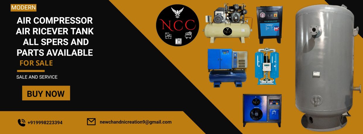 NEW CHANDNI CREATION is your go-to source for industrial air compressor solutions. We offer 