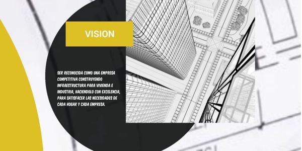 Vision statement about building competitive infrastructure for homes and industries with excellence.