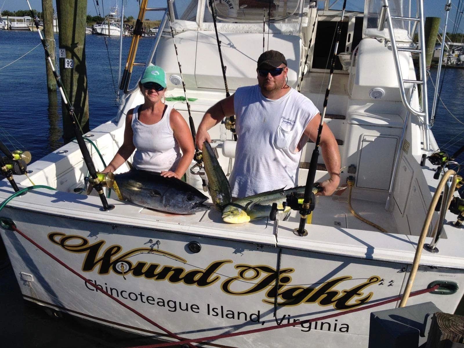 Captain & Boat – Virginia Fishing Tours