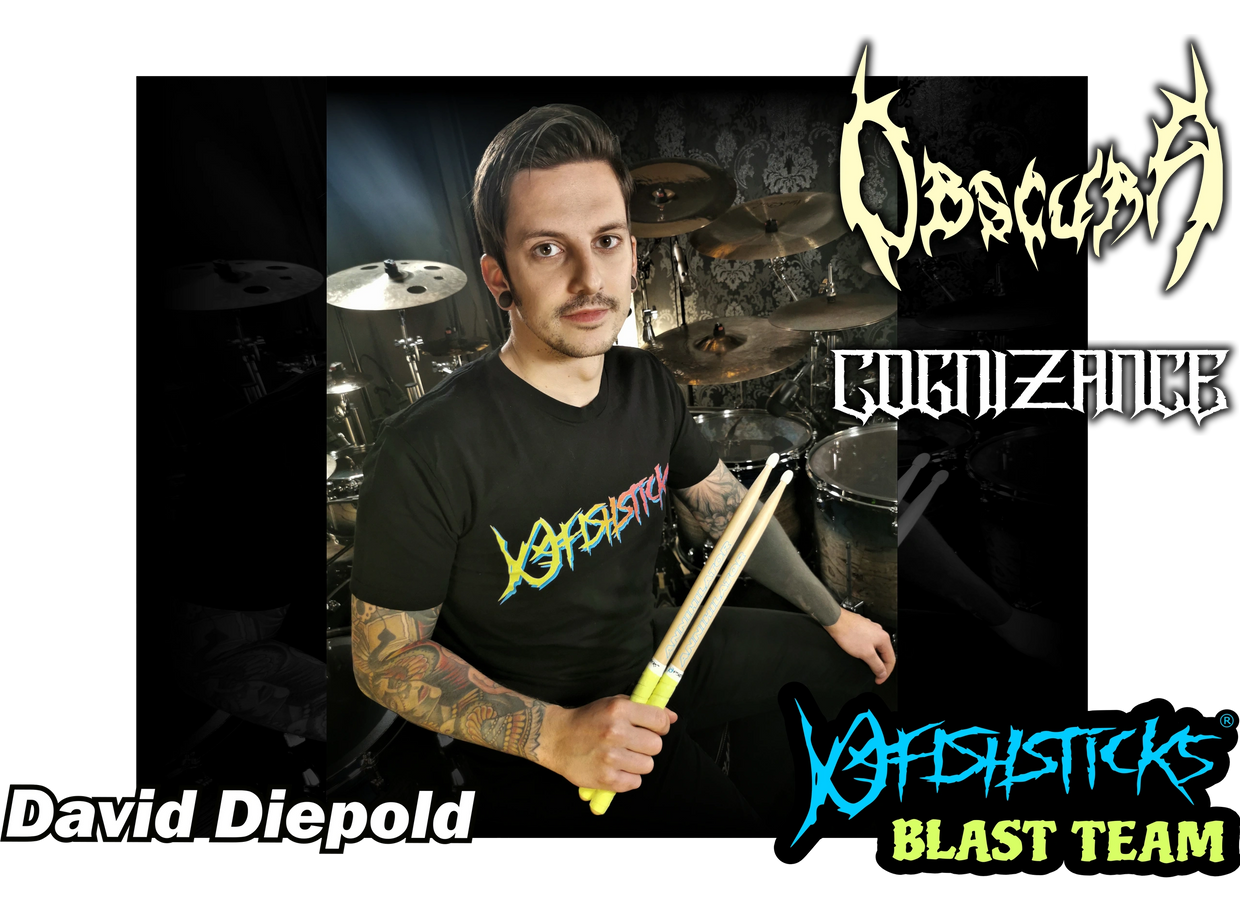 Diepold fishsticks Blast team drumstick Obscura cognizance ibbotson drums pro mark vic firth tama