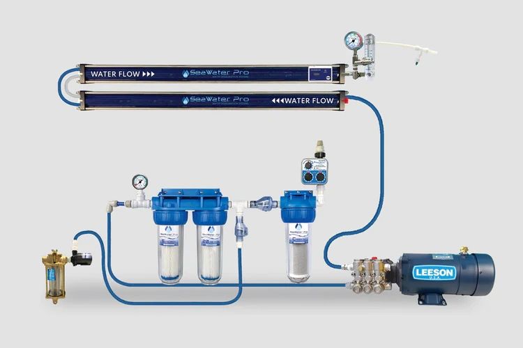 Installed Water Maker by Sea water Pro