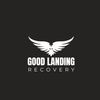 Logo with a white wing and the text 'Good Landing Recovery'.