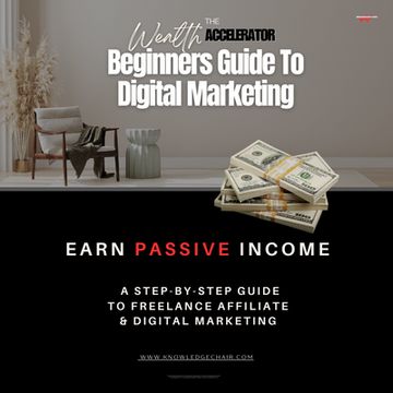 Knowledgechair.com, Beginners Guide to  Digital Marketing, Make Money Online, Earn Passive Income, M