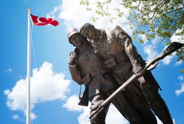 World War I Memorial, Anatolia, Turkey, May 2012