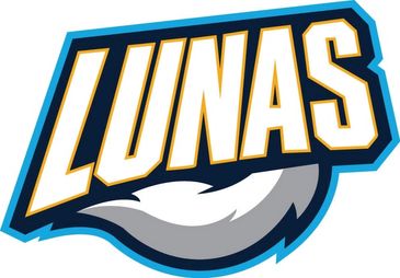 Logo with the word LUNAS and a stylized tail.