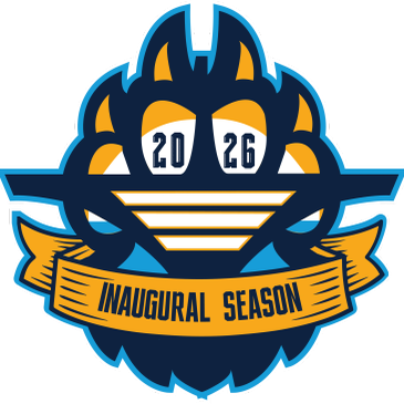 2026 inaugural season logo with a paw and ribbon.