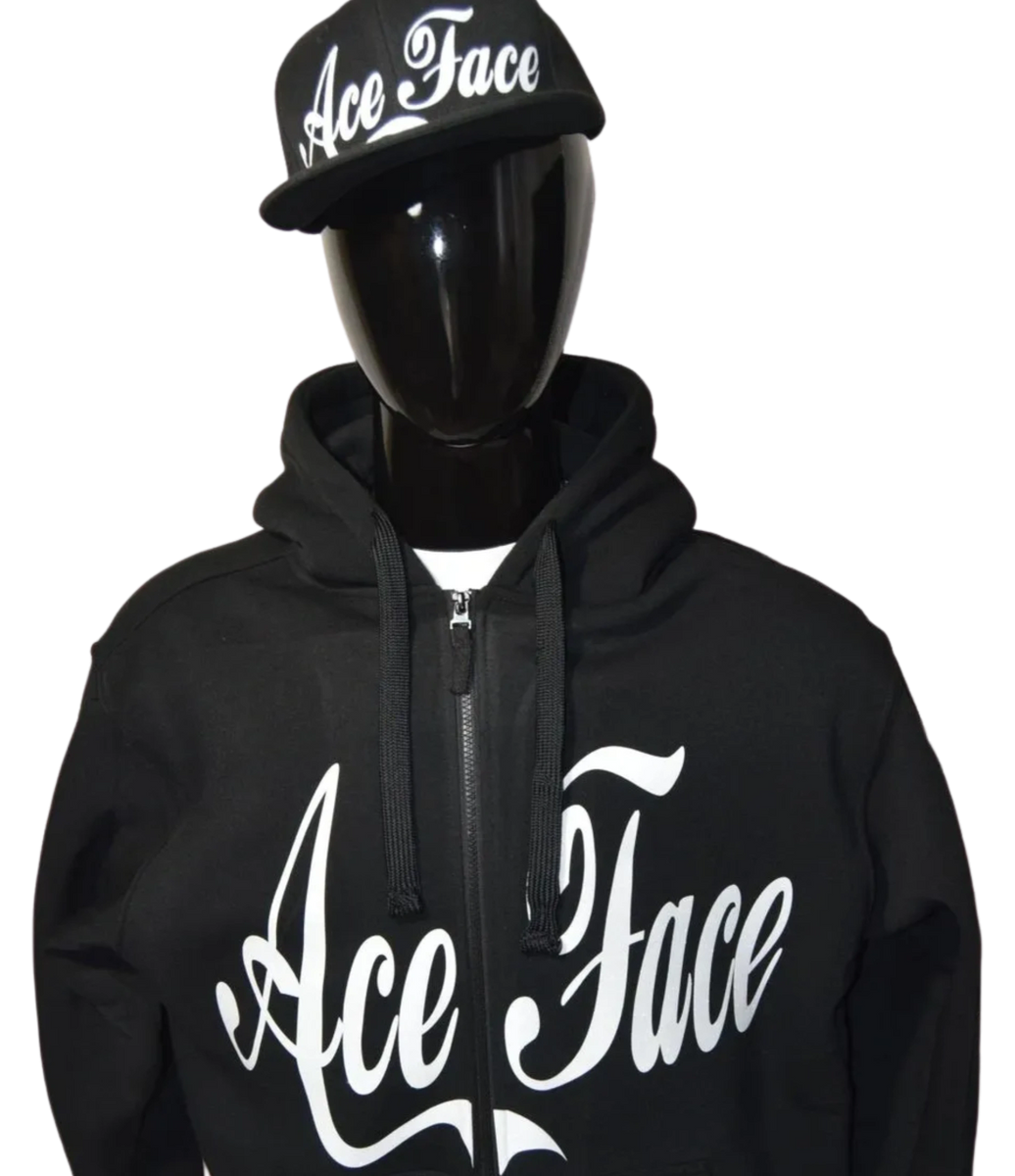 ACE FACE BLACK HOODIE