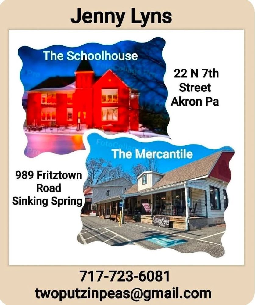 Two Unique Shops both filled with local handmade creations plus so much more!