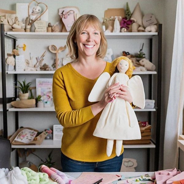 Luv N Stuff dolls and sewing patterns to make handmade gifts.