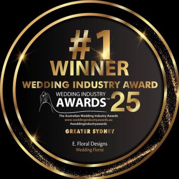 Wedding Industry Award winner badge for Greater Sydney.