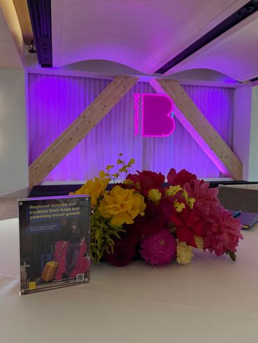 Corporate Florals for Boomtown Media