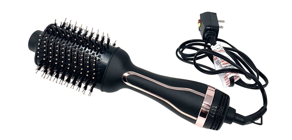 Full Blown Beauty, Round Brush Hair Dryer, Volumizing and Styling Tool