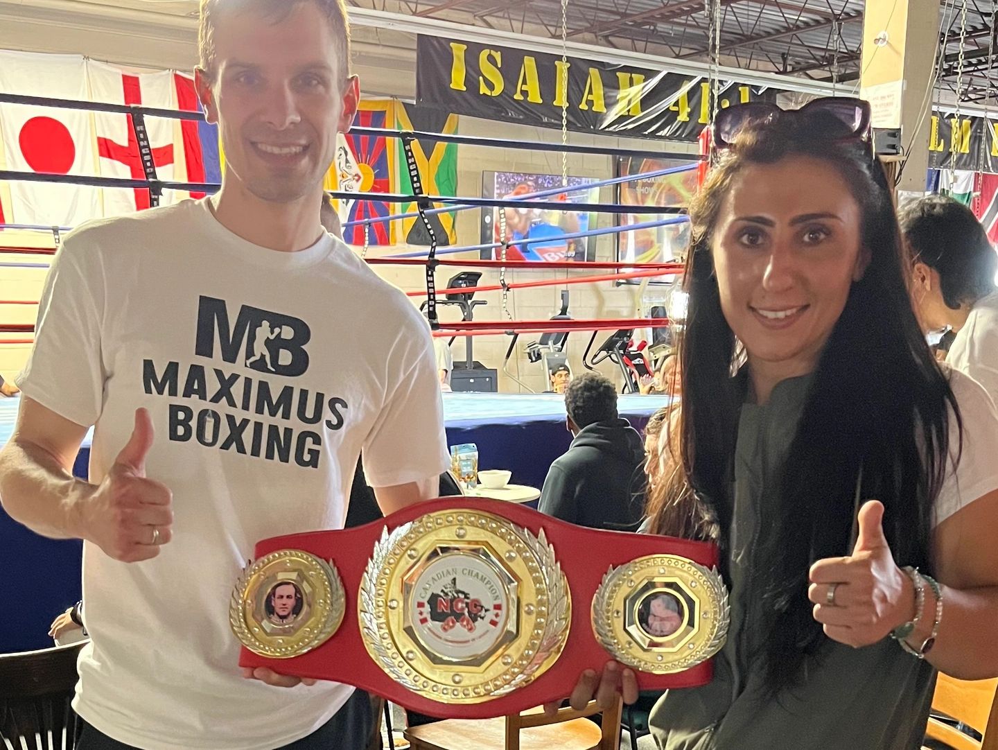 Amanda Galle is a Canadian professional boxer who holds the IBO female bantamweight World title.