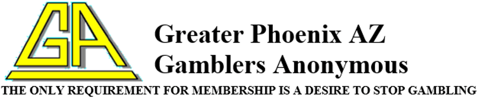 Greater Phoenix AZ  Gamblers Anonymous