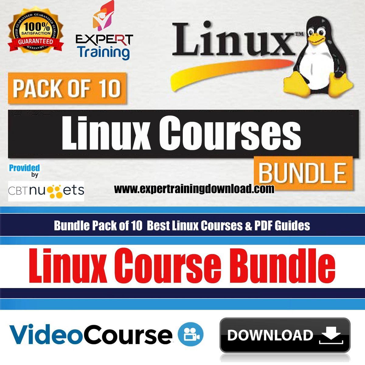 Linux Course Bundle Pack of 10 Best Courses & PDF Guides
