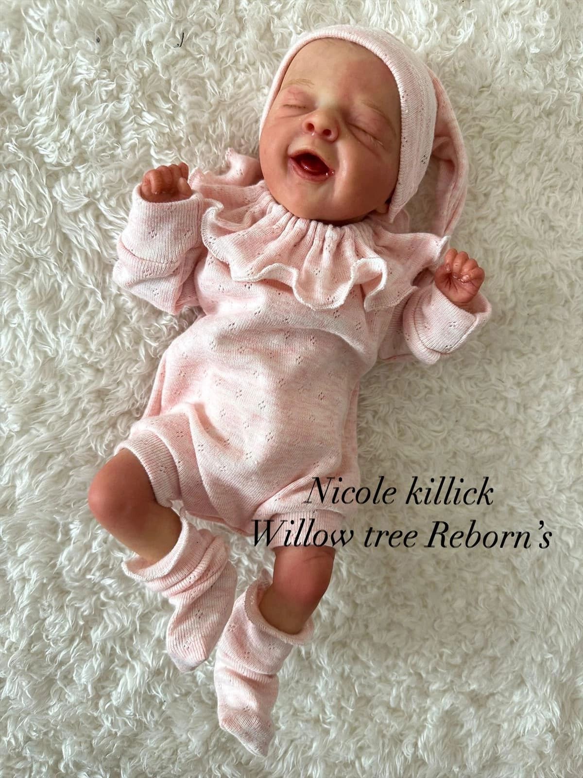 Salia By Olga Auer painted by Willow Tree Reborns