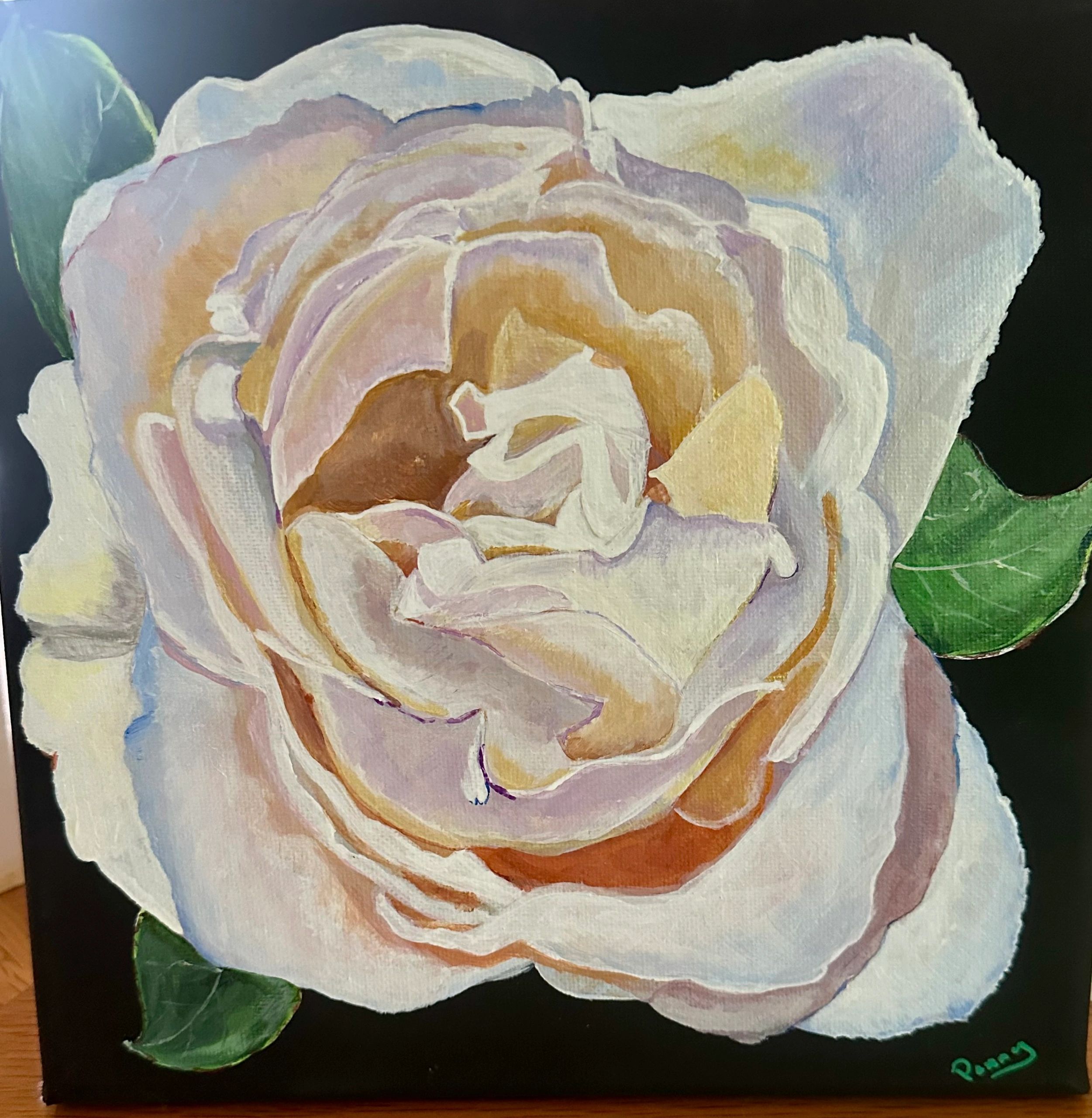 10x10 regular canvas $100