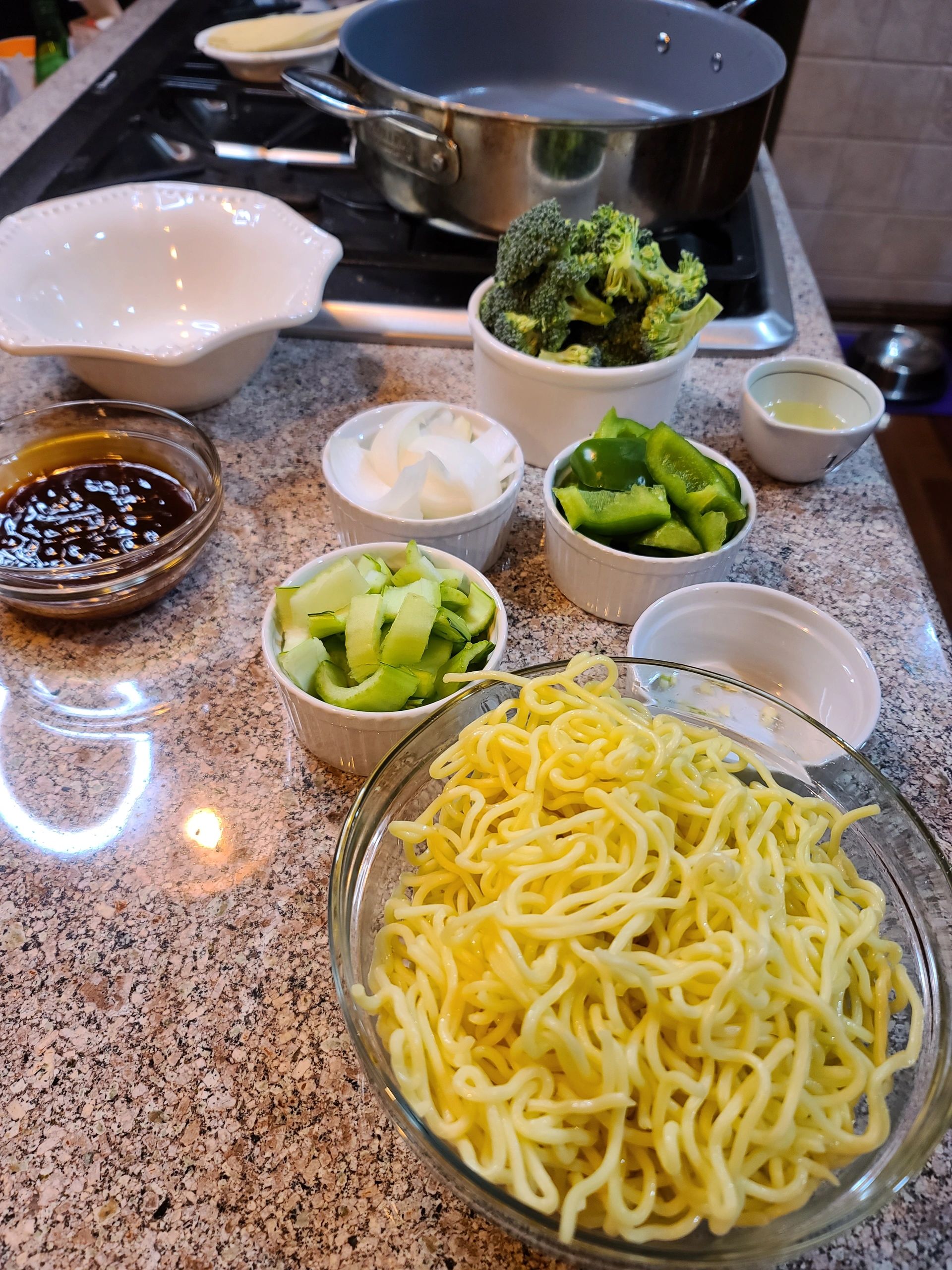 Vegetable Noodle Stir Fry