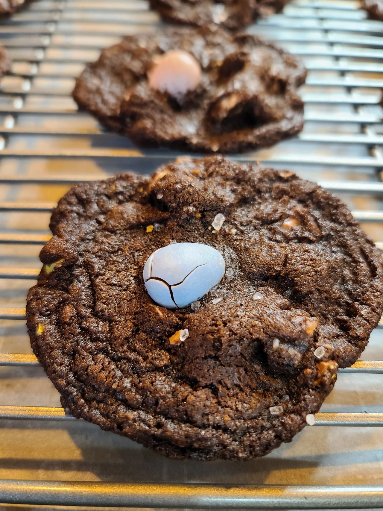 Mini Cadbury Egg Chocolate Chip Cookies - Linen & Gray