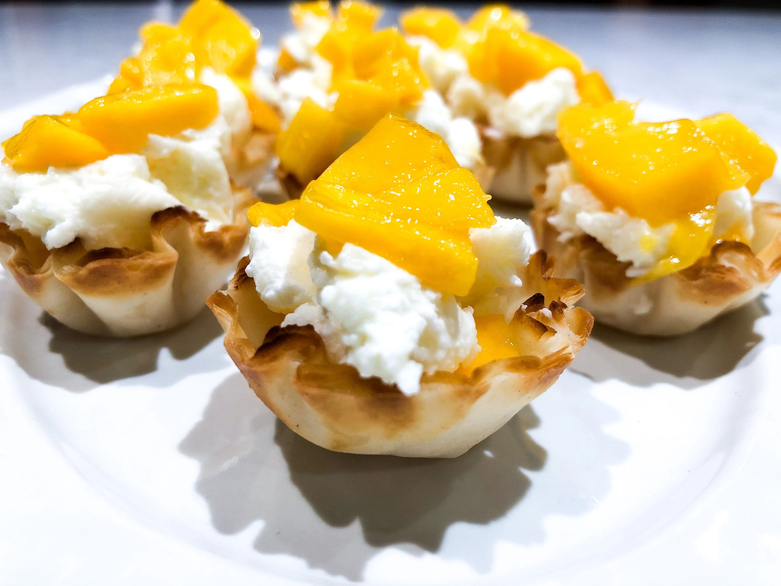 Orange Honey Cheesecake Phyllo Cups - Cookidoo® – the official