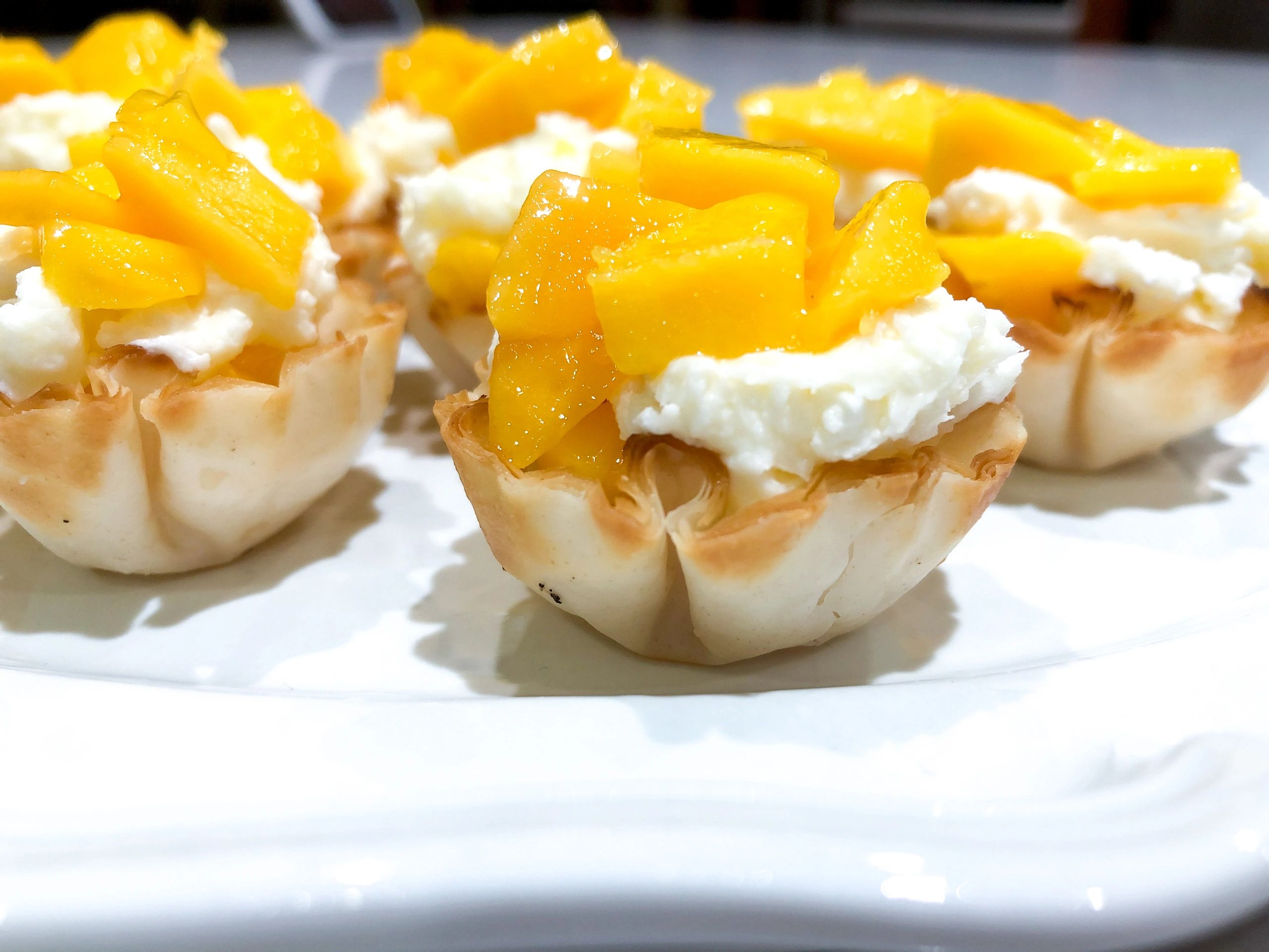 Orange Honey Cheesecake Phyllo Cups - Cookidoo® – the official