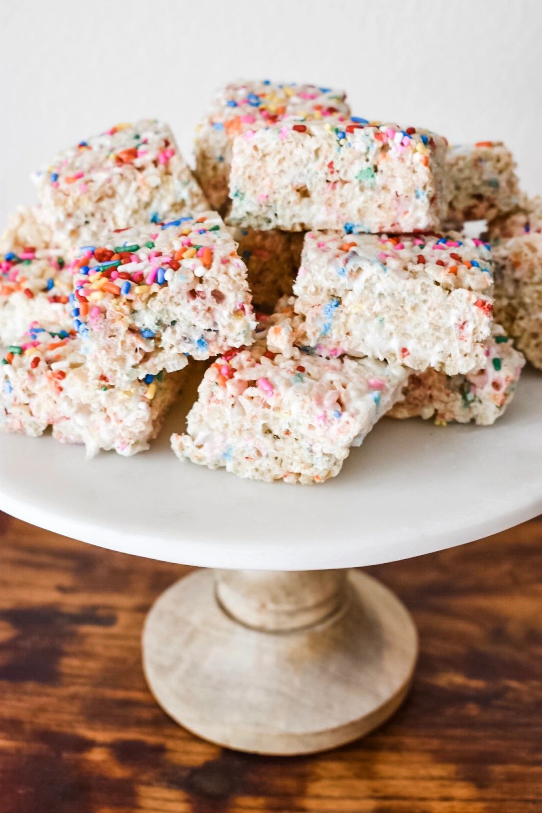 Confetti Rice Krispy Treats