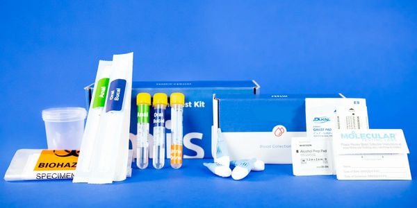 Free HIV and STD  at home test kit. Mail in lab kit for HIV and STD testing.