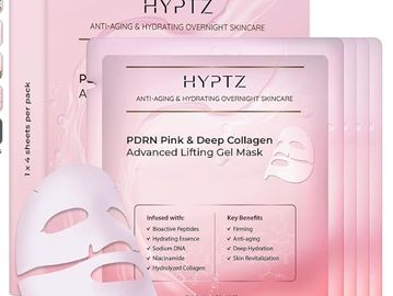 realori Salmon DNA PDRN Collagen Face Mask overnight Collagen Face Mask for Glass Skin –