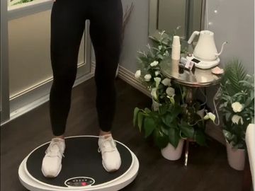 Lifepro Vibration Plate Workout,  Lymphatic Drainage 4D Motion, Silent, Circulation, Fat Burn Toning