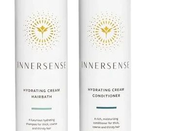 INNERSENSE Organic - Hydrating Shampoo + Conditioner Duo | Non-Toxic, Cruelty-Free, Clean Haircare