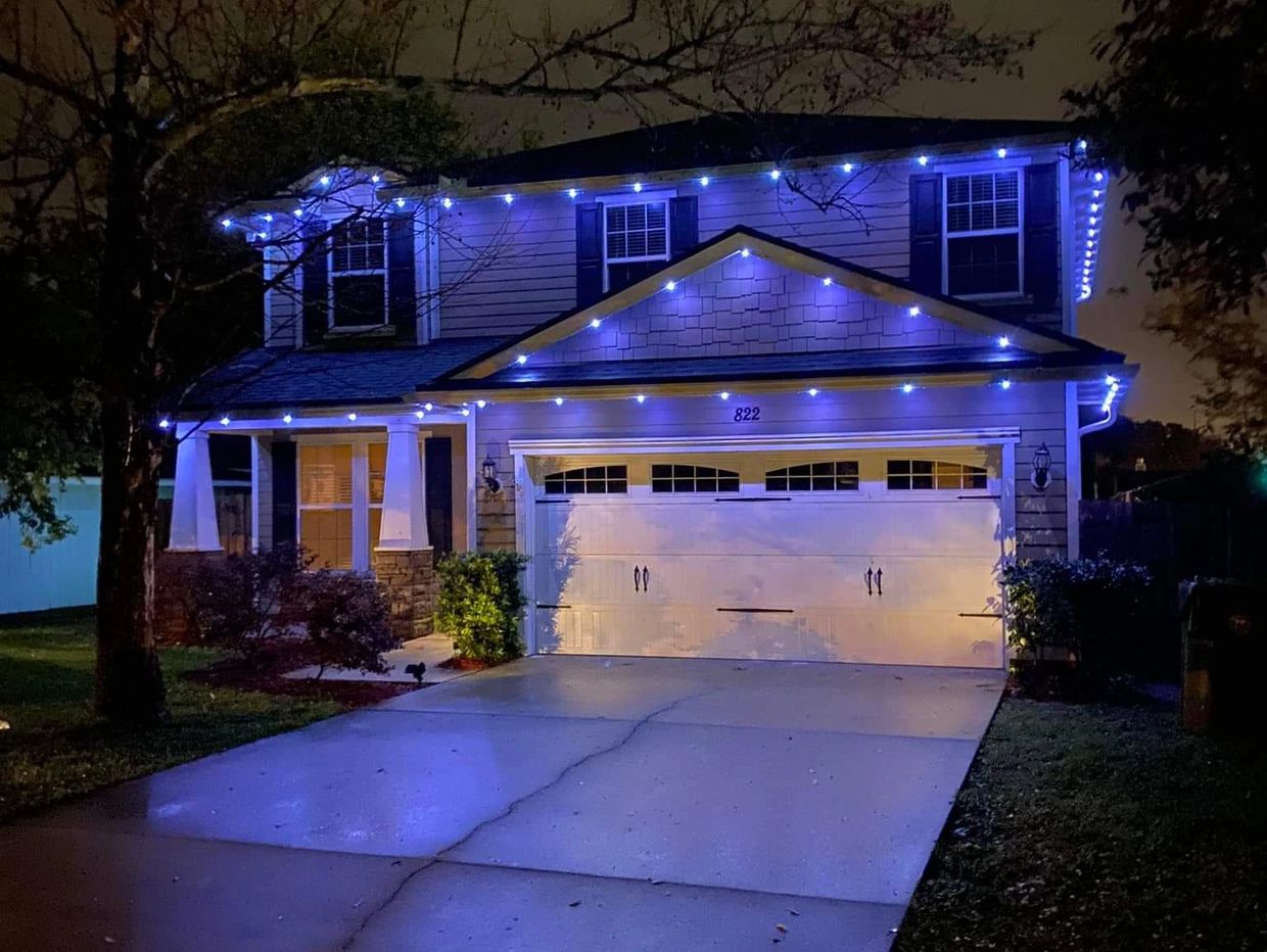 Home security lighting...