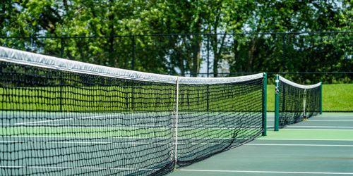 Outdoor tennis courts