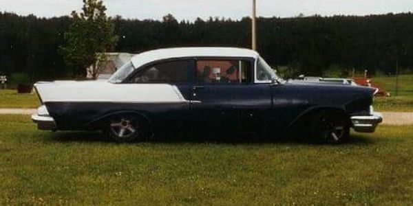 1957 Chevy 150 Sedan. , 355, 700 r4, Camaro suspension, 