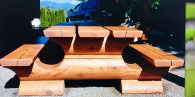picnic table restoration and many other wood restoration projects