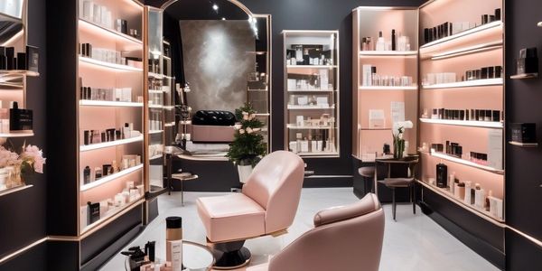 Creative cosmetics brand pop up shops and immersive activations.